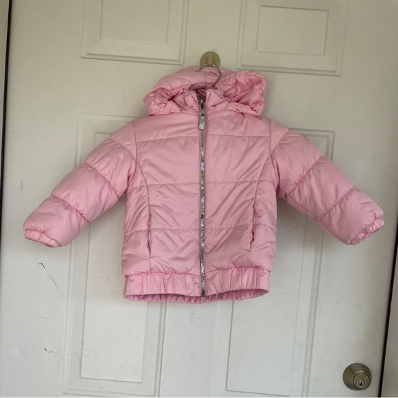 Gerry Reversible Winter Jacket w/ Matching Headband - Pink size 3T - Picture 1 of 5